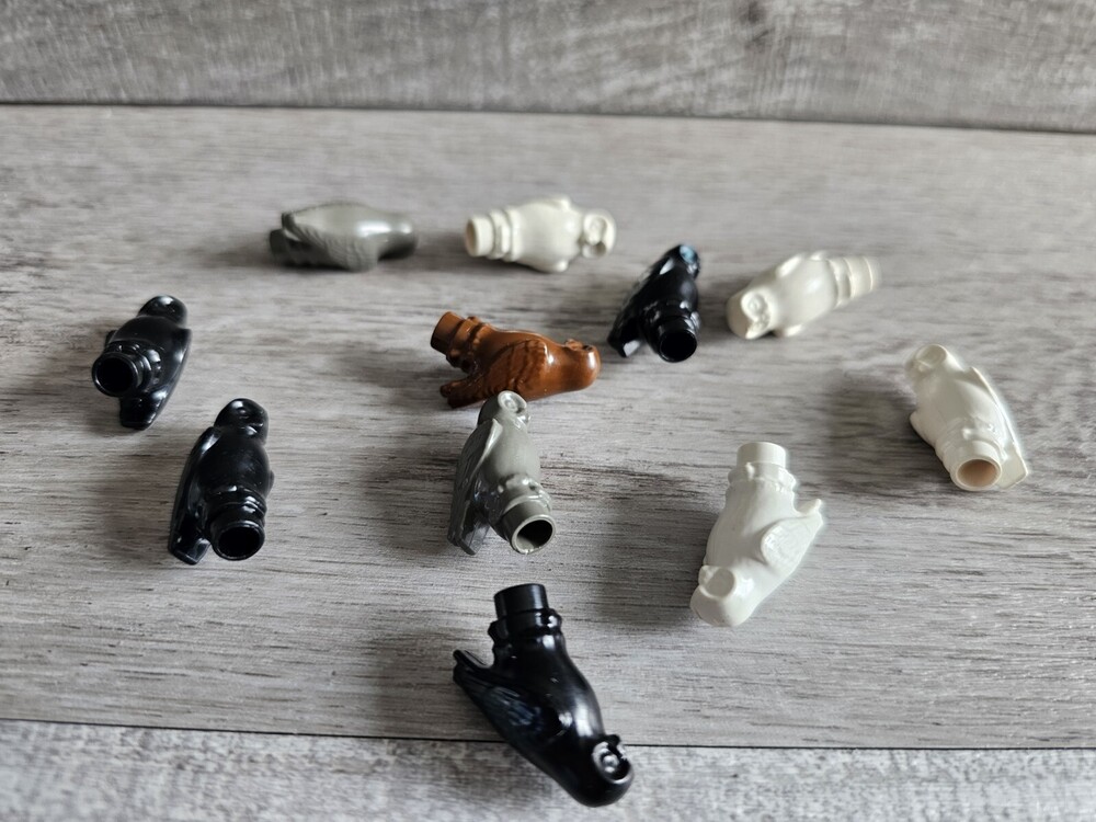 Lego Animal OWL Lot Of 11 Gray Brown White GrayForest Minifigure Potter Pet